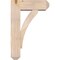Ekena Millwork Thorton Craftsman Smooth Bracket w/ Offset Brace, Douglas Fir, 7 1/2"W x 22"D x 34"H BKT0806X22X34THR04SDF - alternate 4
